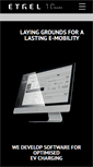 Mobile Screenshot of etrel.com